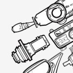 پوسته سپر جلو رنگی (سفید) بدون مه شکن رانا  کروز - CROUSE -