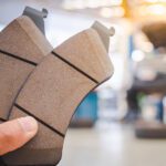 لنت عقب پراید با کفشک )5.5 میل(