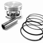 پیستون XU7 پژو 405 طرح قدیم کامل با بوش بدون رینگ - - ISACO - ایساکو آبی-گارانتی معمولی