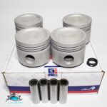 پیستون پراید استاندارد STD با گژن پین - EZAM - عظام